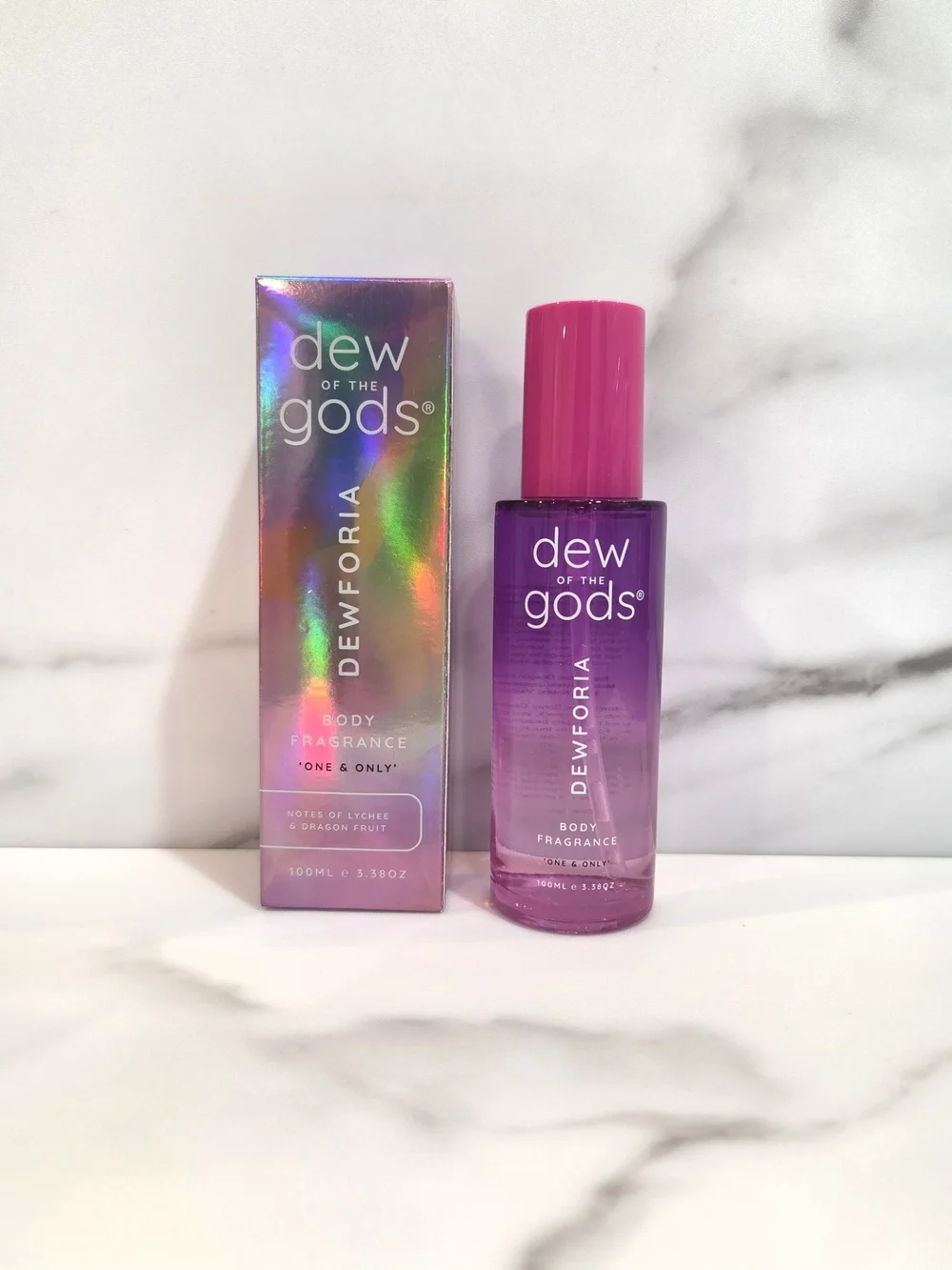 DEW OF THE GODS Dewforia Body Fragrance In One & Only 100ml - NIB Retail $36